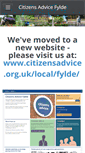 Mobile Screenshot of fyldecab.org.uk